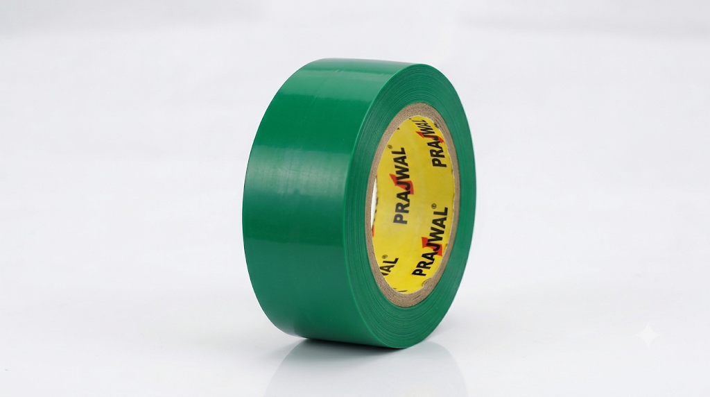 Fire-Resistant PVC Insulation Tape — Green — PVCFR-6005